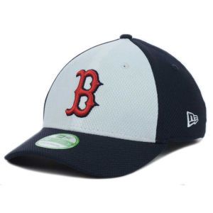 Boston Red Sox New Era MLB Kids Diamond Era White Front 39THIRTY Cap
