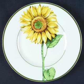 Villeroy & Boch Flora Salad Plate, Fine China Dinnerware   Multi Flower Motif, B