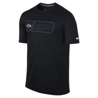 Nike Legend Jock Tag (NFL Baltimore Ravens) Mens T Shirt   Black