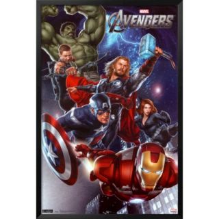 Art   Avengers Group Framed Poster