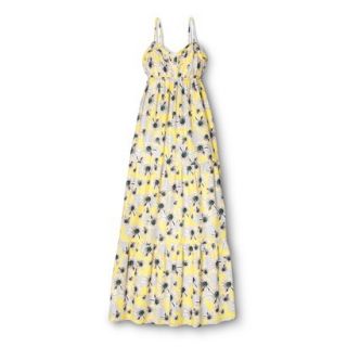 Mossimo Supply Co. Juniors Tiered Maxi Dress   Yellow Sunflower XL(15 17)