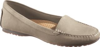 Womens Sebago Meriden Moc   Grey Nubuck Casual Shoes