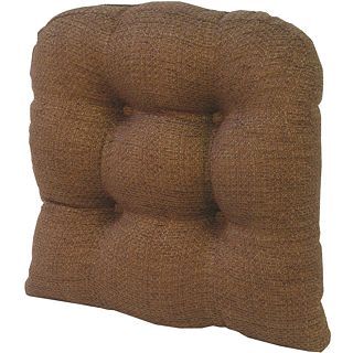 Tyson Gripper 2 Pack Universal Chair Cushions, Brown