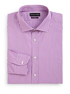 Ralph Lauren Black Label Tailored Fit Cotton Dress Shirt   Pink