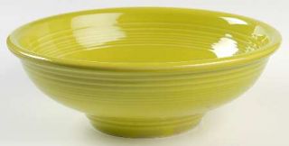 Homer Laughlin  Fiesta Lemongrass (Newer) Pedestal Bowl, Fine China Dinnerware  