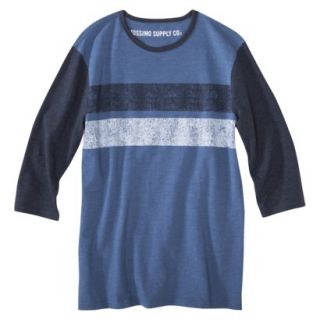 Mossimo Supply Co. Mens Football Tee Shirt   Del Rio Blue S