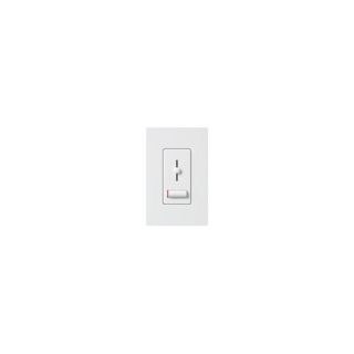 Lutron LX10PLWH Dimmer Switch, 1000W 1Pole Incandescent Lyneo Lx Light Dimmer White