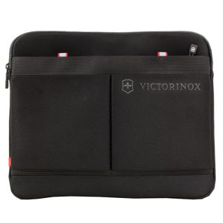 Victorinox Swiss Army 15.4 in Zip Around Laptop Memory Foam Medium Sleeve (BlackComputer sleeve size 15.4 inchesPockets 1 Weight 0.65 pounds )
