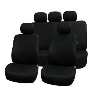 Fh Group Black Full Set Airbag Compatible Car Seat Covers