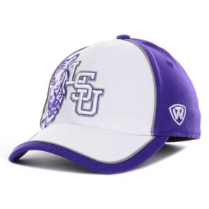 LSU Tigers Top of the World NCAA Squall One Fit Cap