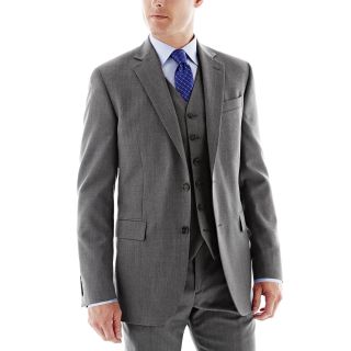 Stafford Super 100 Wool Suit Jacket, Grey, Mens