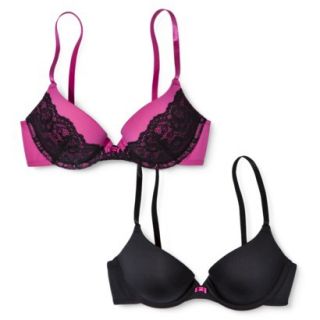 Self Expressions By Maidenform Womens 2 Pack Push Up Bra 5679  