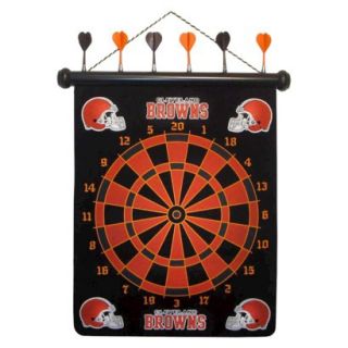 Rico NFL Cleveland Browns Magnetic Dart Board Set