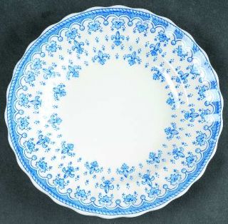 Spode Fleur De Lys Blue (Earthenware,No Trim) Bread & Butter Plate, Fine China D
