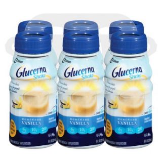 Glucerna Nutritional Vanilla Shake   6 pack (8oz each)