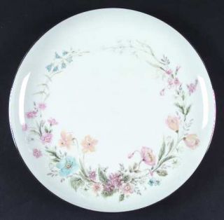 Premiere Berkshire Dinner Plate, Fine China Dinnerware   Floral Wreath, Coupe, P