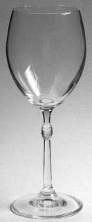 Christopher Stuart Carnegie Water Goblet   Clear, Plain,No Trim,Textured Stem