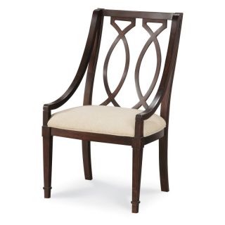 A R T Furniture Inc A.R.T. Furniture Intrigue Wood Back Sling Chair   Dark Wood