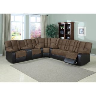 A C Pacific David Reclining Sectional Multicolor   DAVID SECTIONAL