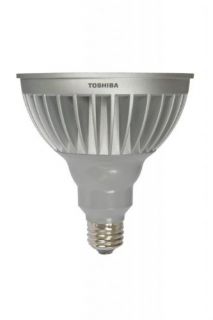 Toshiba 20P38/827NFL25 LED Light Bulb, PAR38 E26 Narrow Flood, 120V, 20.3W (75W Equivalent) Dimmable 2700K 970 Lumens