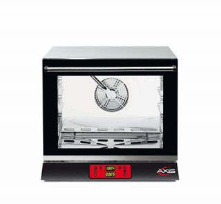 Axis Countertop Convection Oven   Holds (4) 1/2 Size Pans, Humidty, Digital, 208/240v