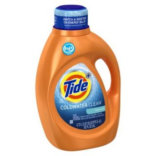 Tide Coldwater High Efficiency Liquid Laundry Detergent   92 oz
