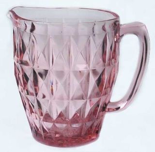 Jeannette Windsor Pink 52 Oz Pitcher   Pink, Depression Glass
