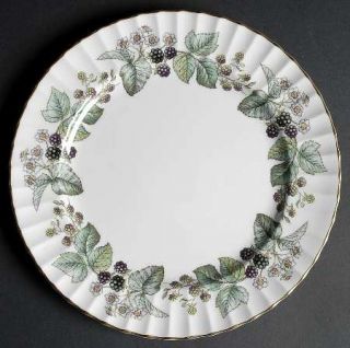 Royal Worcester Lavinia White (Bone) Dinner Plate, Fine China Dinnerware   Bone,