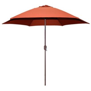 9 Aluminum Patio Market Umbrella   Rust