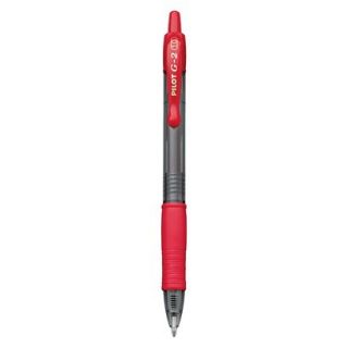 Pilot G2 Gel Ink Pen, 1.0mm Bold   Red Ink (12 Per Pack)