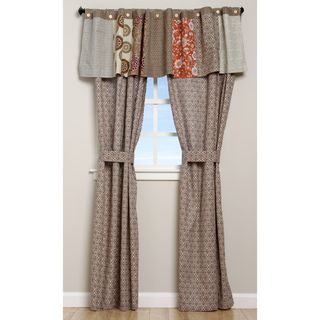 Stella Geometric Panel Pair 84 inch Curtain