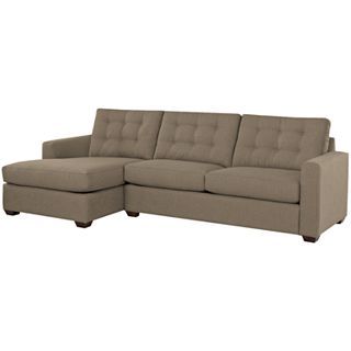 Midnight Slumber 2 pc. Sectional   Right Arm Sofa with Left Arm Chaise in