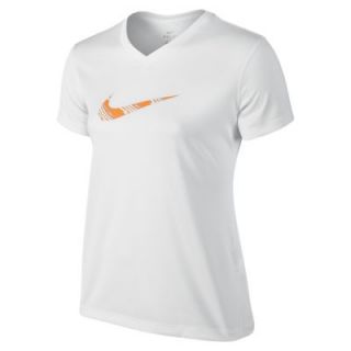 Nike Legend Zap Girls T Shirt   White