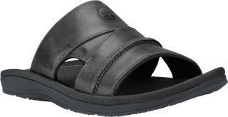 Mens Timberland Earthkeepers® Sandals Slide   Black Oiled Leather Sandals