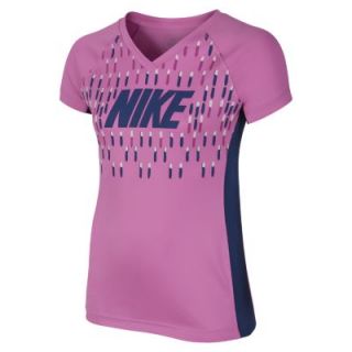 Nike Hyperspeed Graphic 2 Girls Shirt   Pink Glow