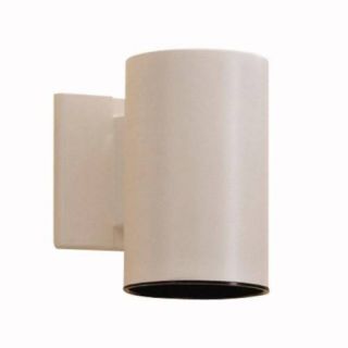 Kichler 9234WH Outdoor Light, Hard Contemporary Wall 1 Light Fixture White