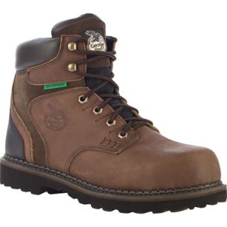 6in. Georgia Brookville Waterproof Work Boot   Brown, Size 10, Model# G7134