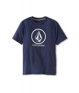 Volcom Kids Circle Staple S/S Tee Boys T Shirt (Blue)