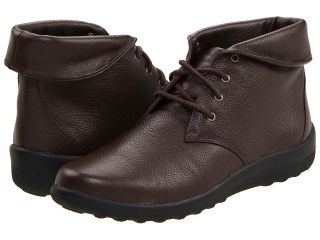 David Tate Comfy Womens Lace up Boots (Brown)