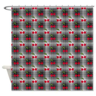  Cherry Bomb Shower Curtain  Use code FREECART at Checkout