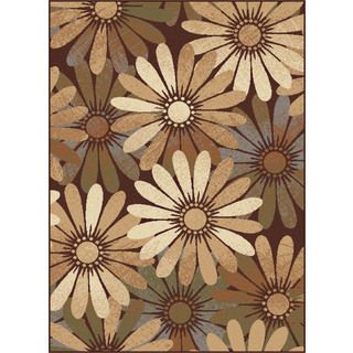 Rhythm 105350 Multi Contemporary Area Rug (9 3 X 12 6) (MultiSecondary Colors Beige, brown, blue, greenShape RectangleTip We recommend the use of a non skid pad to keep the rug in place on smooth surfaces.All rug sizes are approximate. Due to the diffe