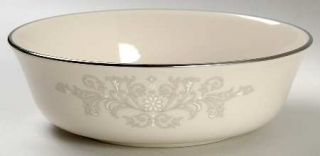 Lenox China Snow Lily 6 All Purpose (Cereal) Bowl, Fine China Dinnerware   Dime