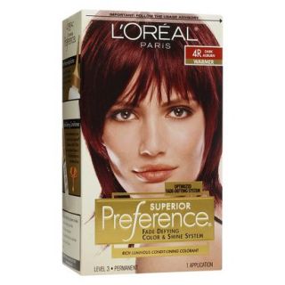 LOreal Paris Preference Hair Color   Dark Auburn (4R)