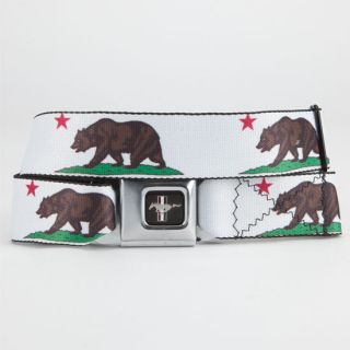 Mustang Cali Bear Buckle Belt White Combo One Size For Men 233118167