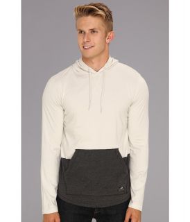 Vans Milner Long Sleeve Pullover Hoodie Mens Long Sleeve Pullover (White)