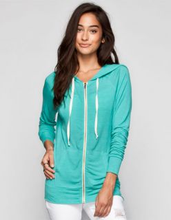 Womens Lightweight Hooide Sky Blue In Sizes Small, Large, X Small, X 