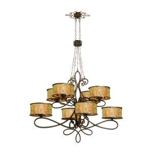 Kalco Lighting KAL 6583AC Whitfield Whitfield 40 Light 2Tier Oval Chand Without