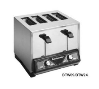 Toastmaster Pop Up Toaster w/ 4 Extra Wide Slots, 300 Slices/Hr, 120 V