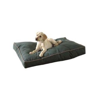 Indoor Outdoor Jamison Green Faux Gusset Dog Bed