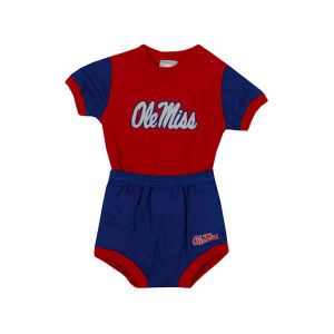 Mississippi Rebels Franco NCAA Newborn Ruffled Diaper Set